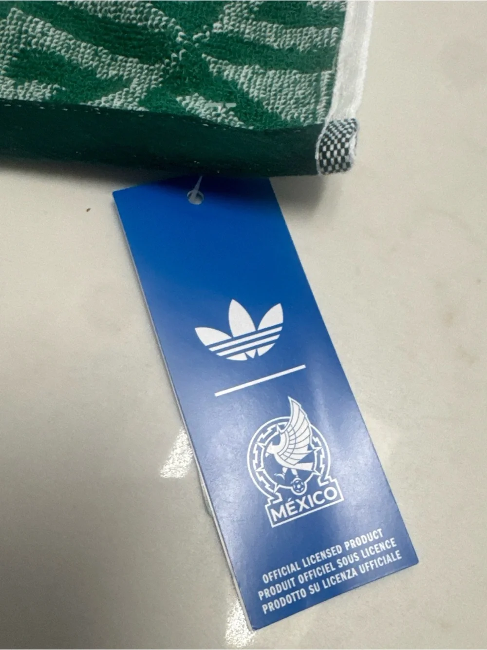 Adidas FMF Mexico National Team 2026 World Cup Green/White Soccer Scarf OS